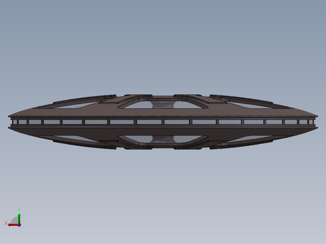 ufo外星飞船12后视图