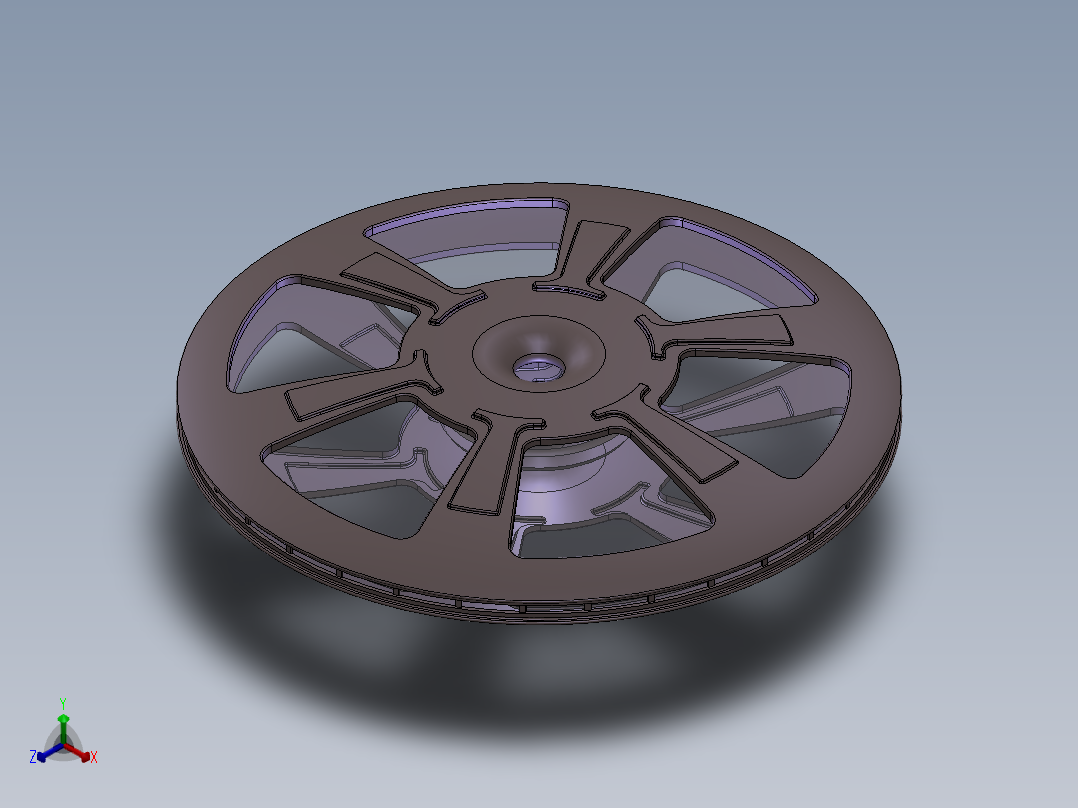 ufo外星飞船12正等轴测图