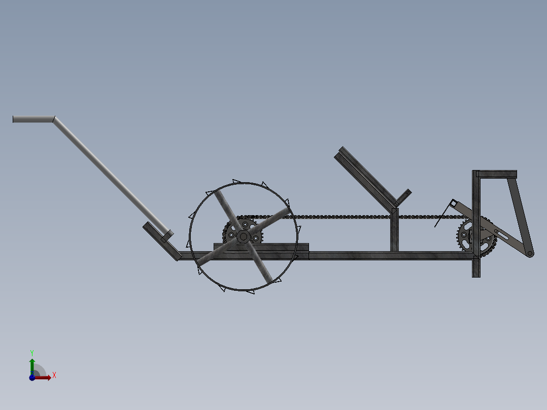 水稻插秧机sw22可编辑前视图
