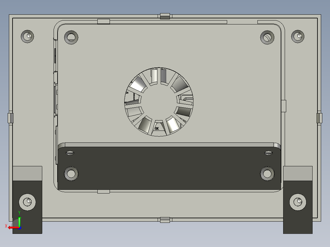 A0002468-带5英寸触摸屏的树莓派4后视图