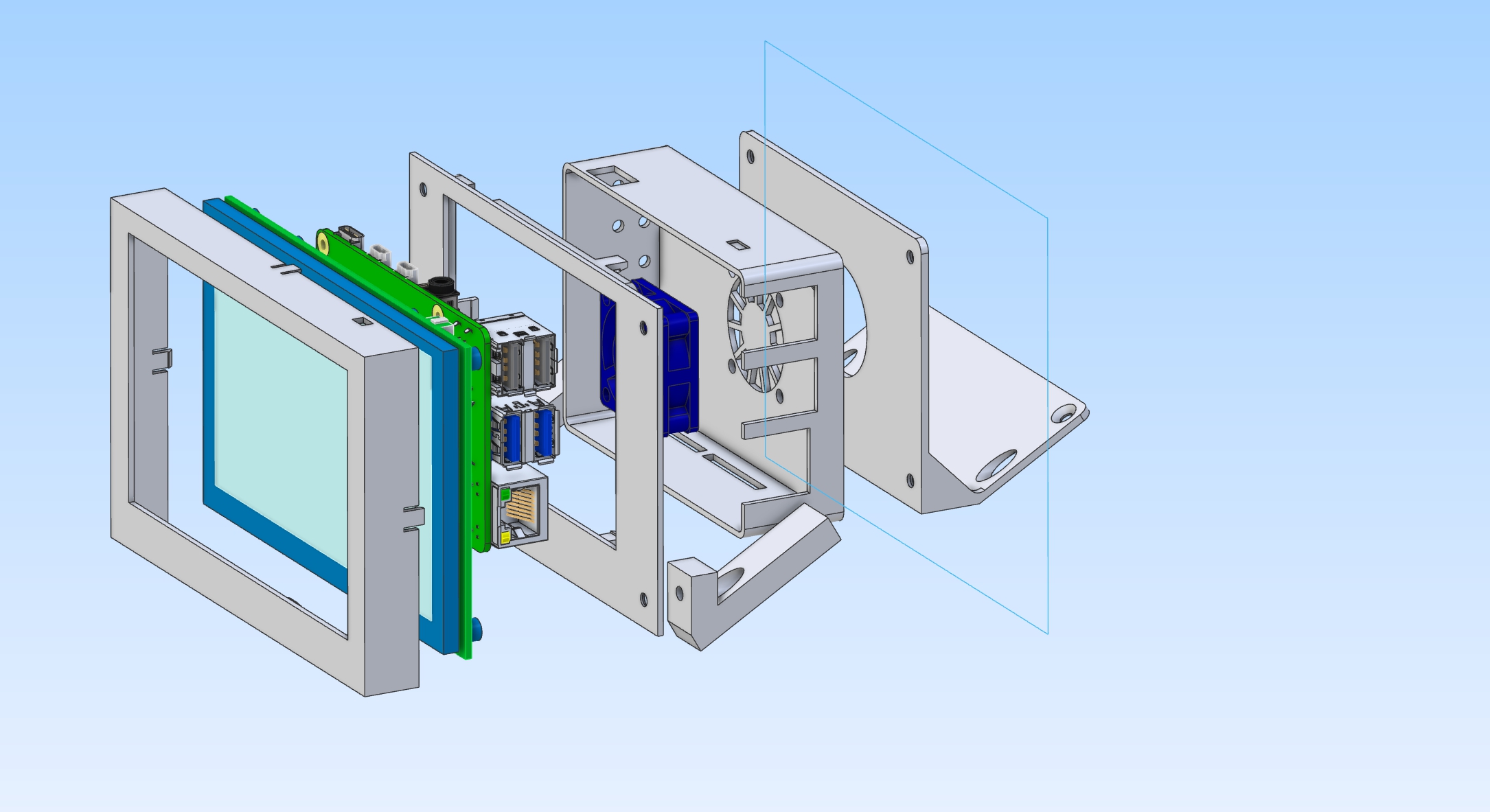 A0002468-带5英寸触摸屏的树莓派4