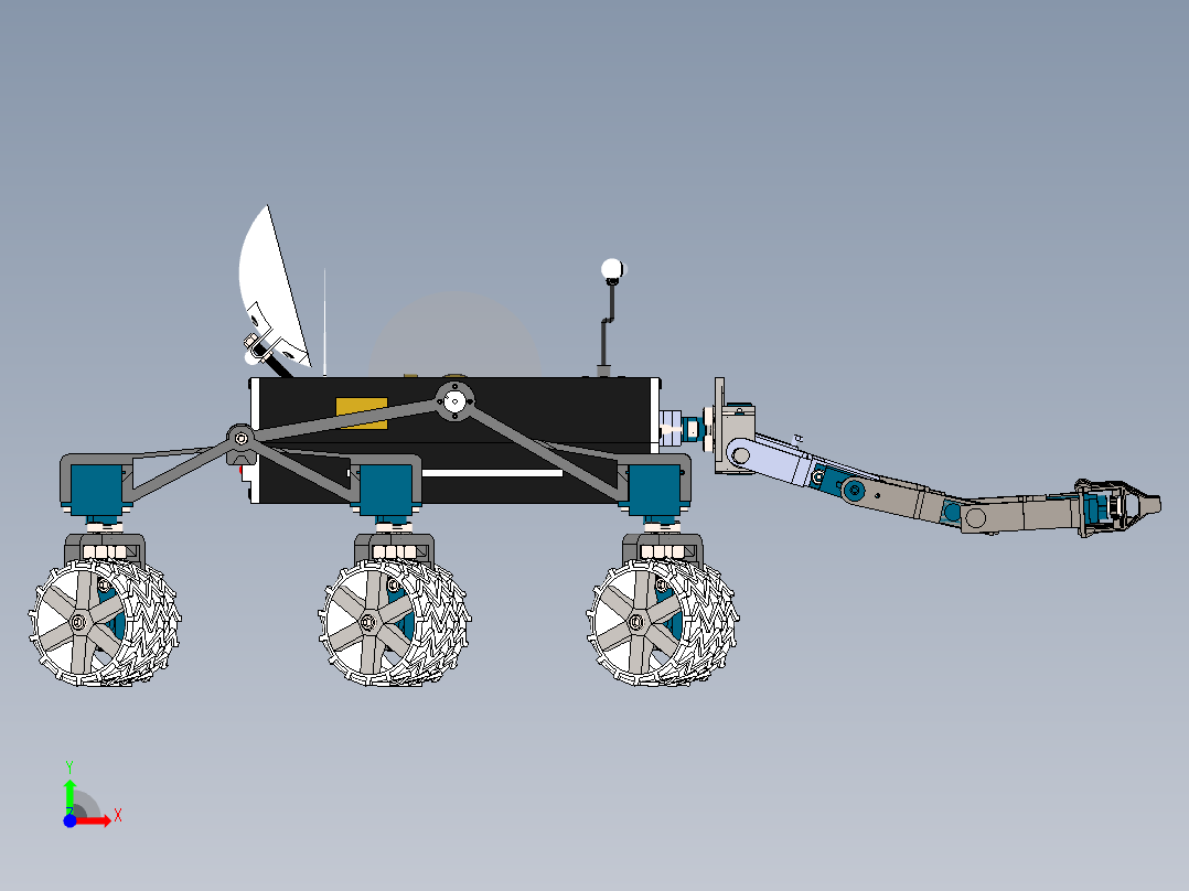 AGV小车、AGV(32)前视图