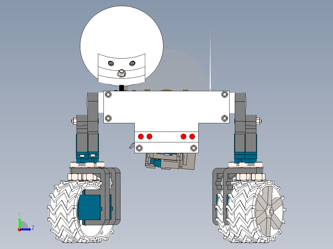 AGV小车、AGV(32)左视图