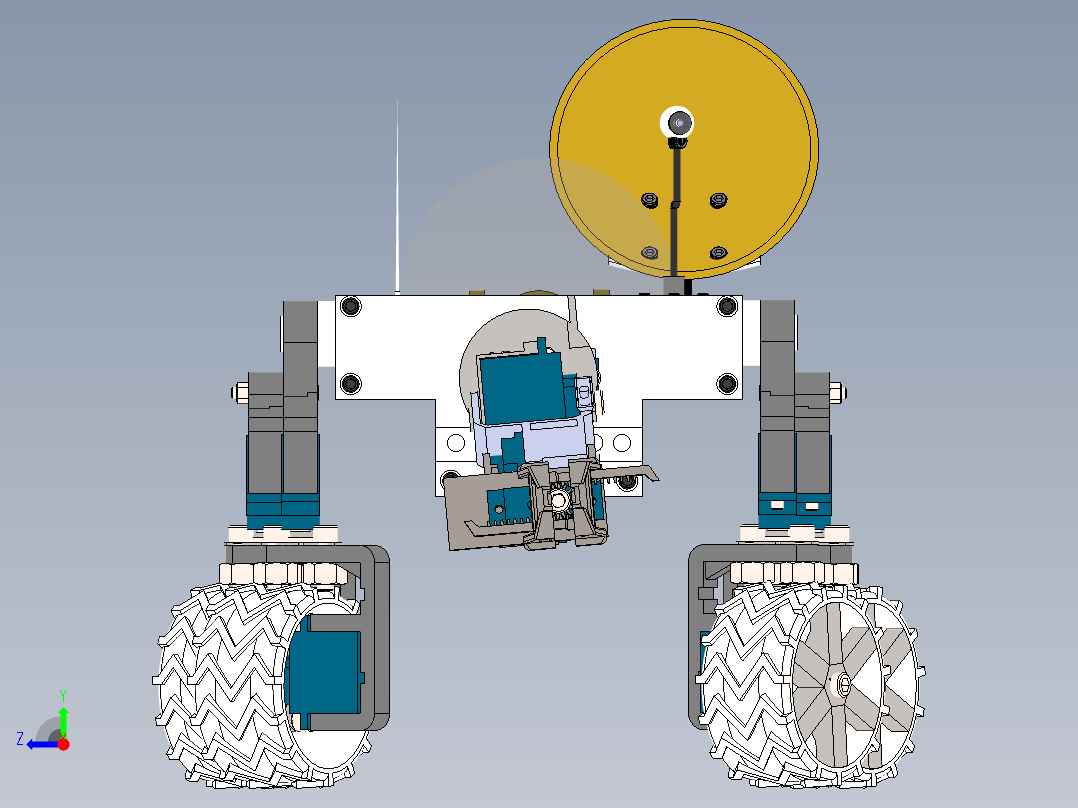 AGV小车、AGV(32)右视图