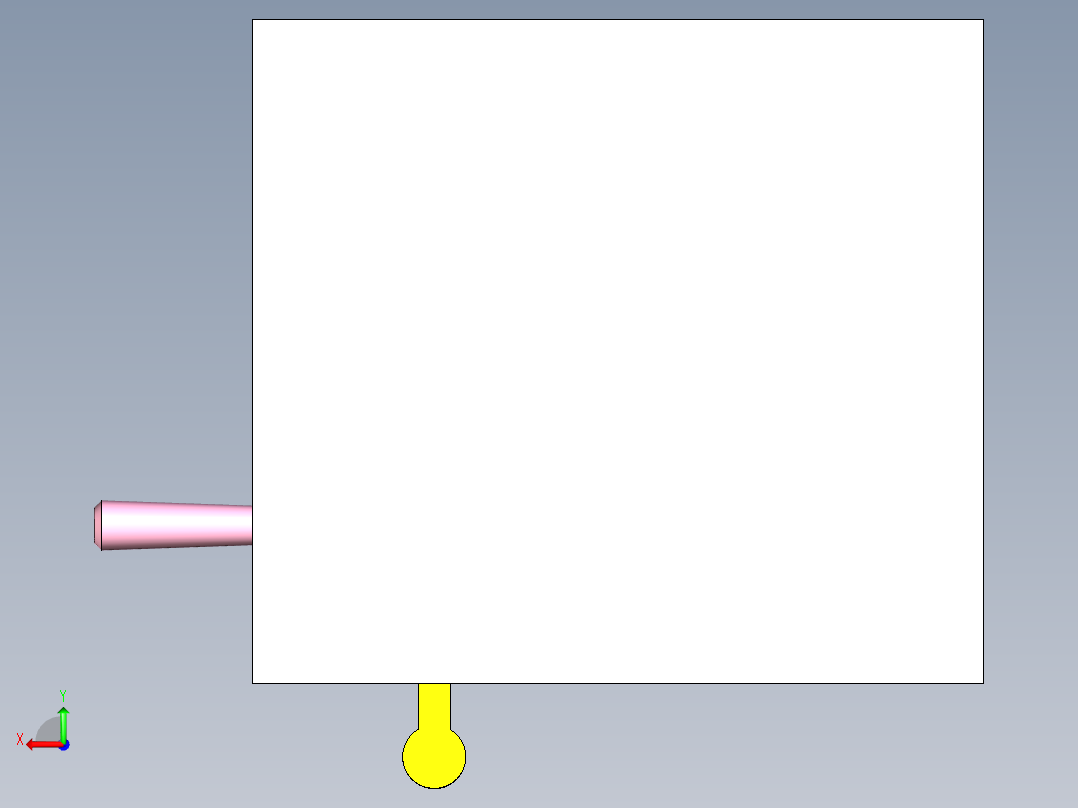 带棘轮自锁的手动升降机构 1423615后视图