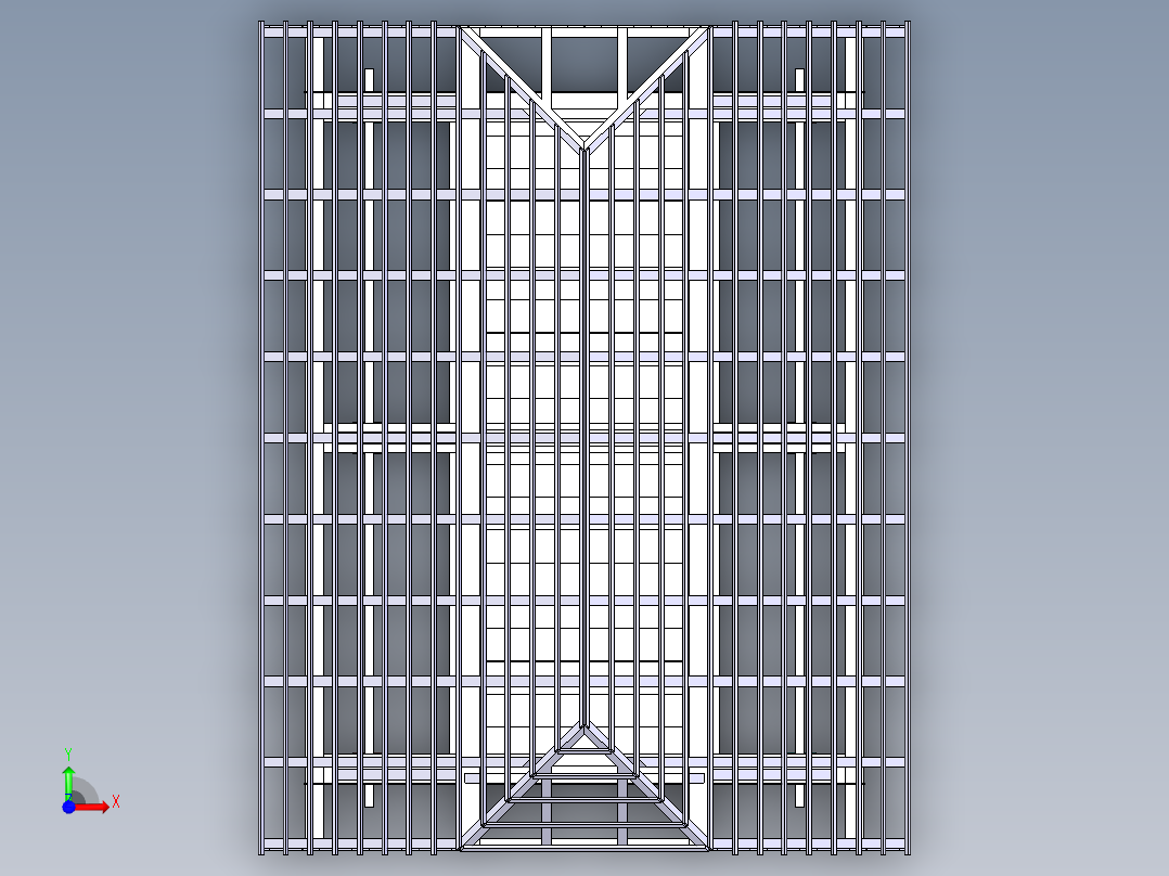 风干棚   step前视图