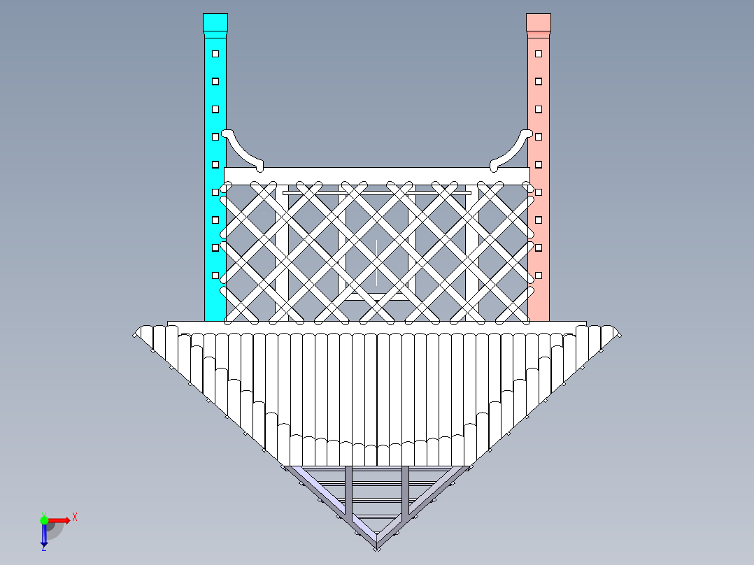 风干棚   step俯视图
