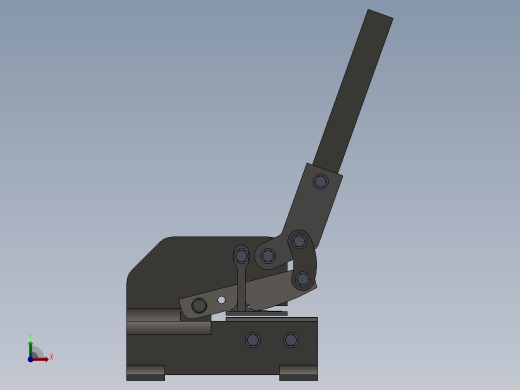 普通剪裁刀三维建模图纸 solidworks设计前视缩略图