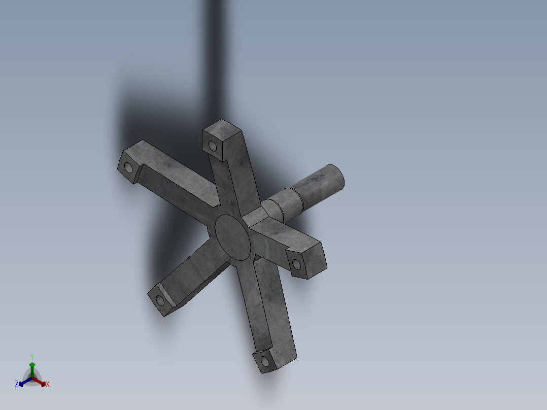 椅子轴正等轴测图