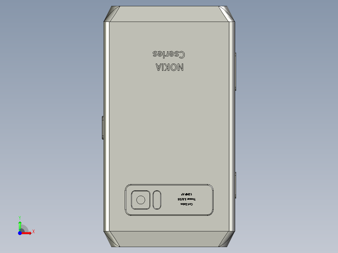 诺基亚c8前视图