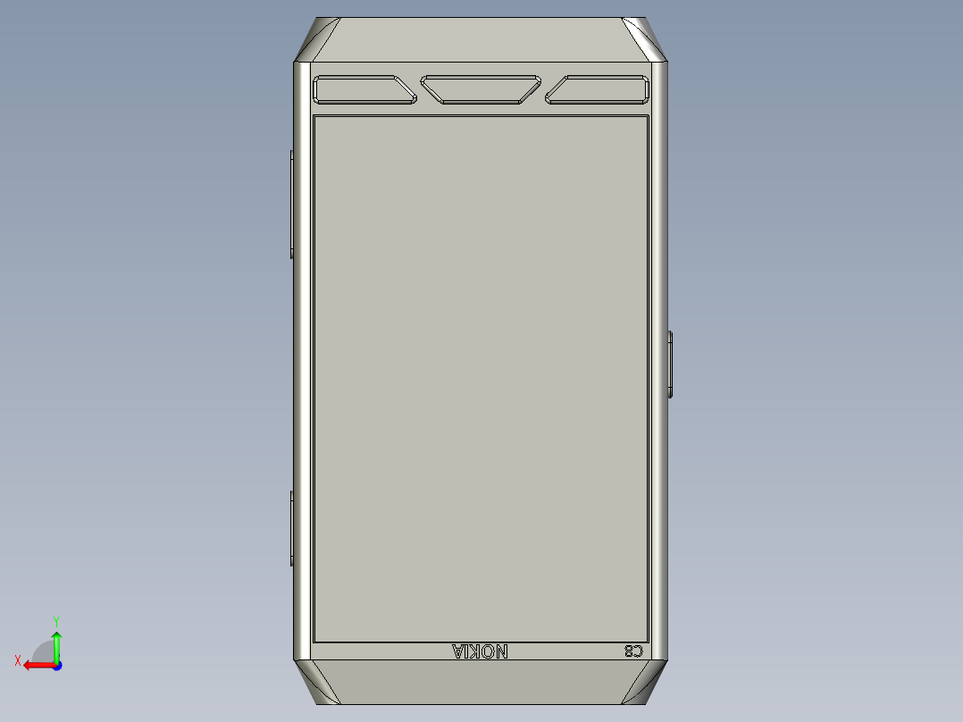 诺基亚c8后视图