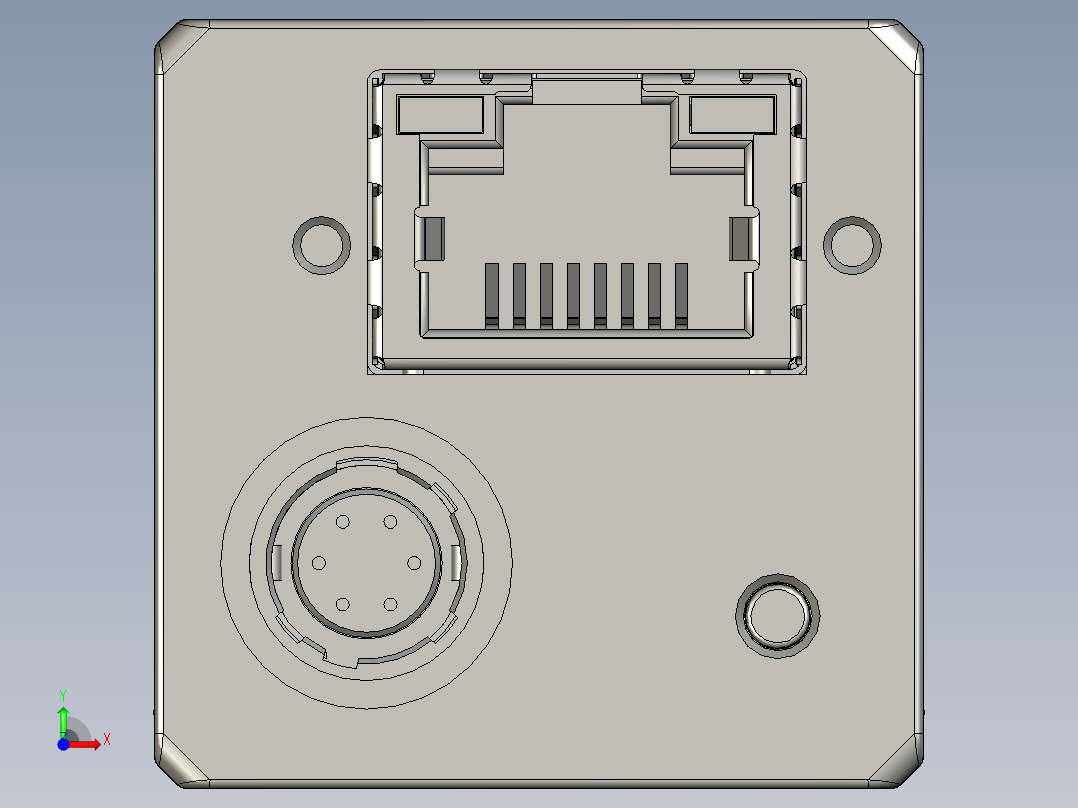 MV-CA013-A0GMGC前视图