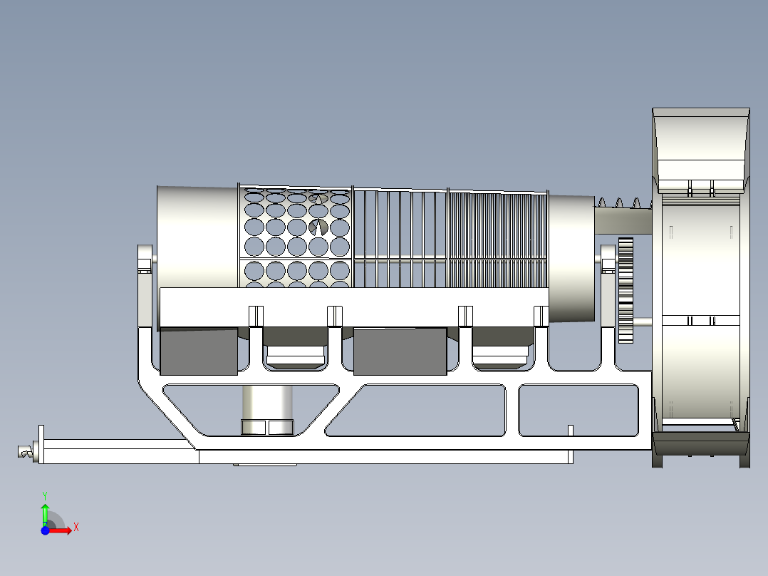 LBWC筛选机前视图