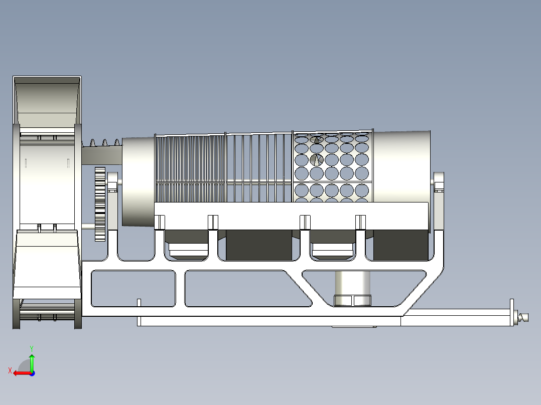 LBWC筛选机后视图