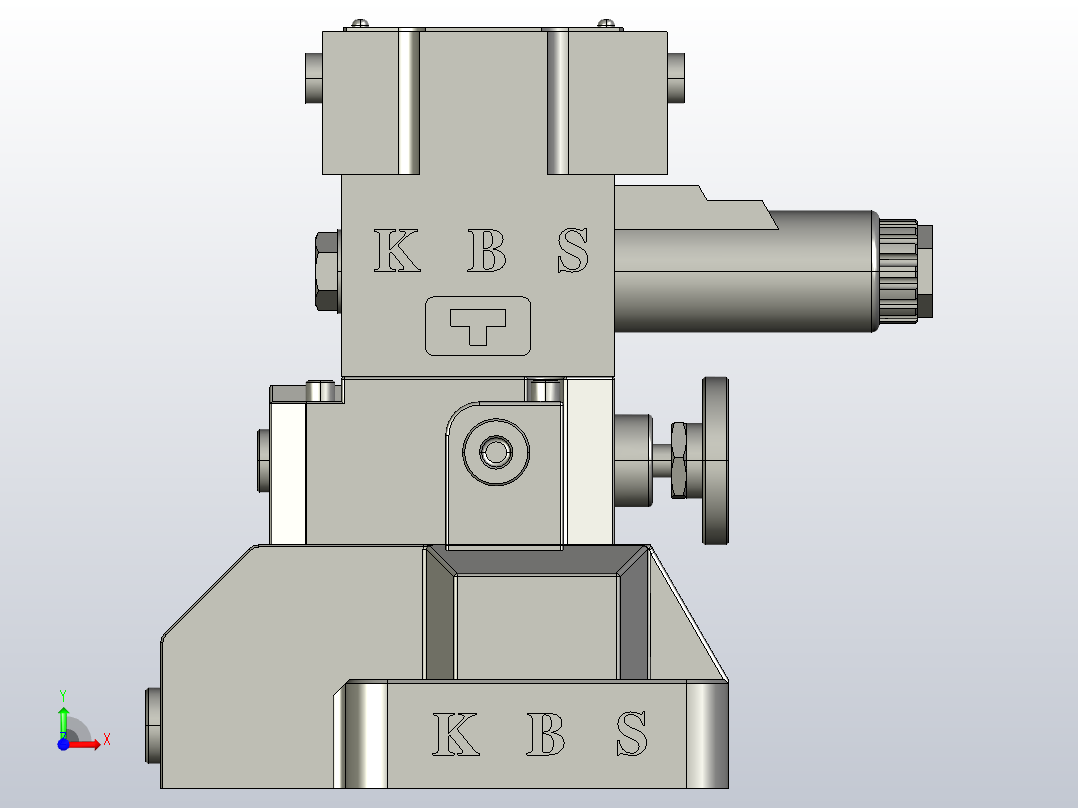 流量控制阀DBW- 03-1PN[DBW-03]前视图