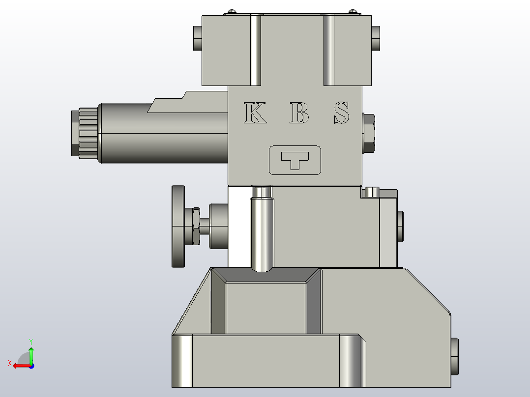 流量控制阀DBW- 03-1PN[DBW-03]后视图