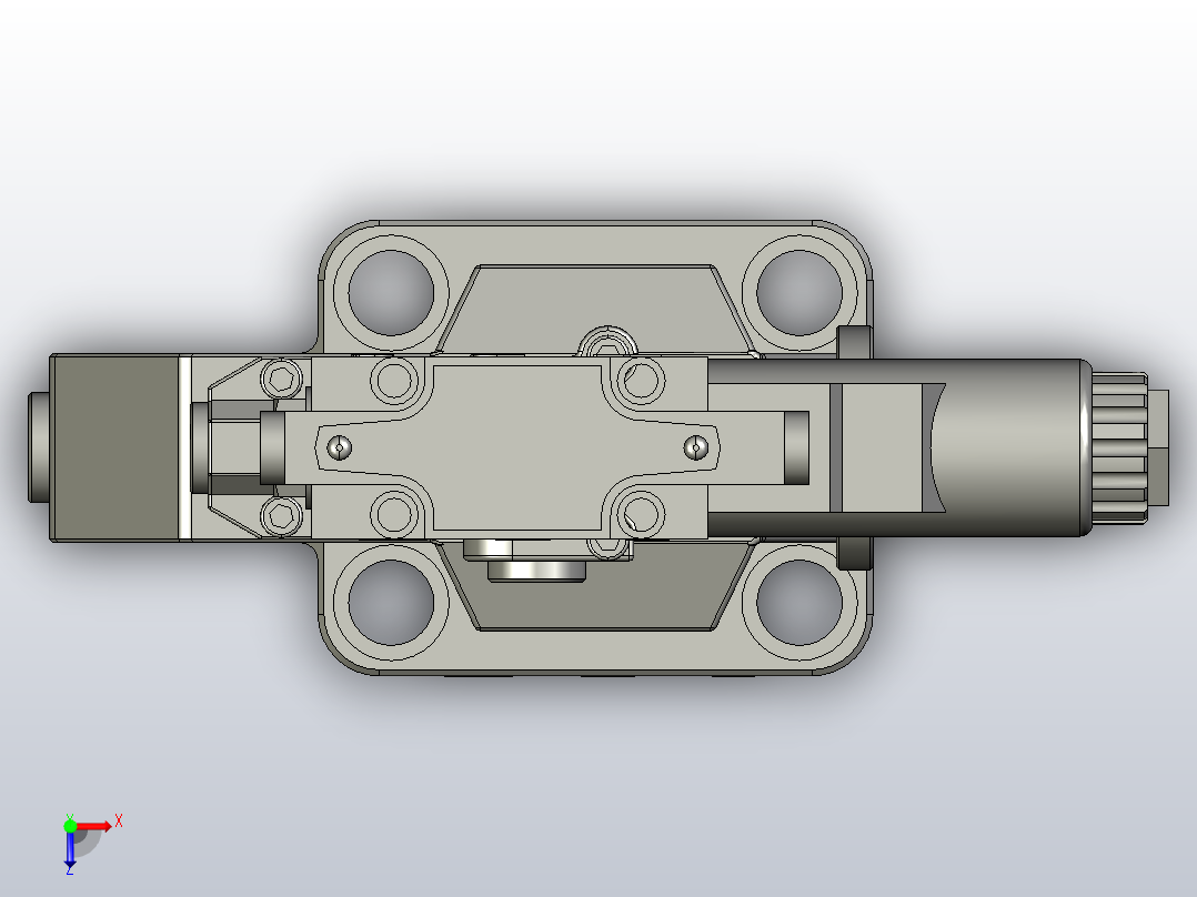 流量控制阀DBW- 03-1PN[DBW-03]俯视图