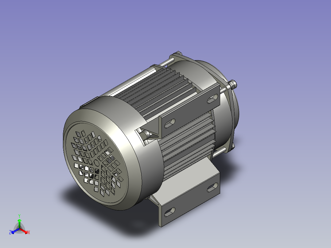 Motor48V正等轴测图