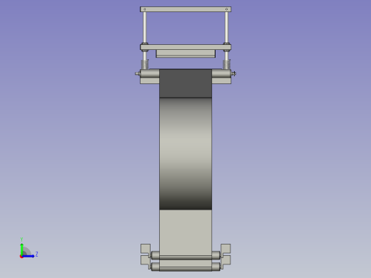 纸板冲裁机-纸板冲裁-左视缩略图