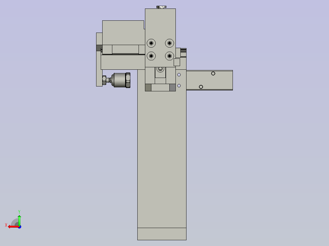 卡扣翻转机构210128后视图