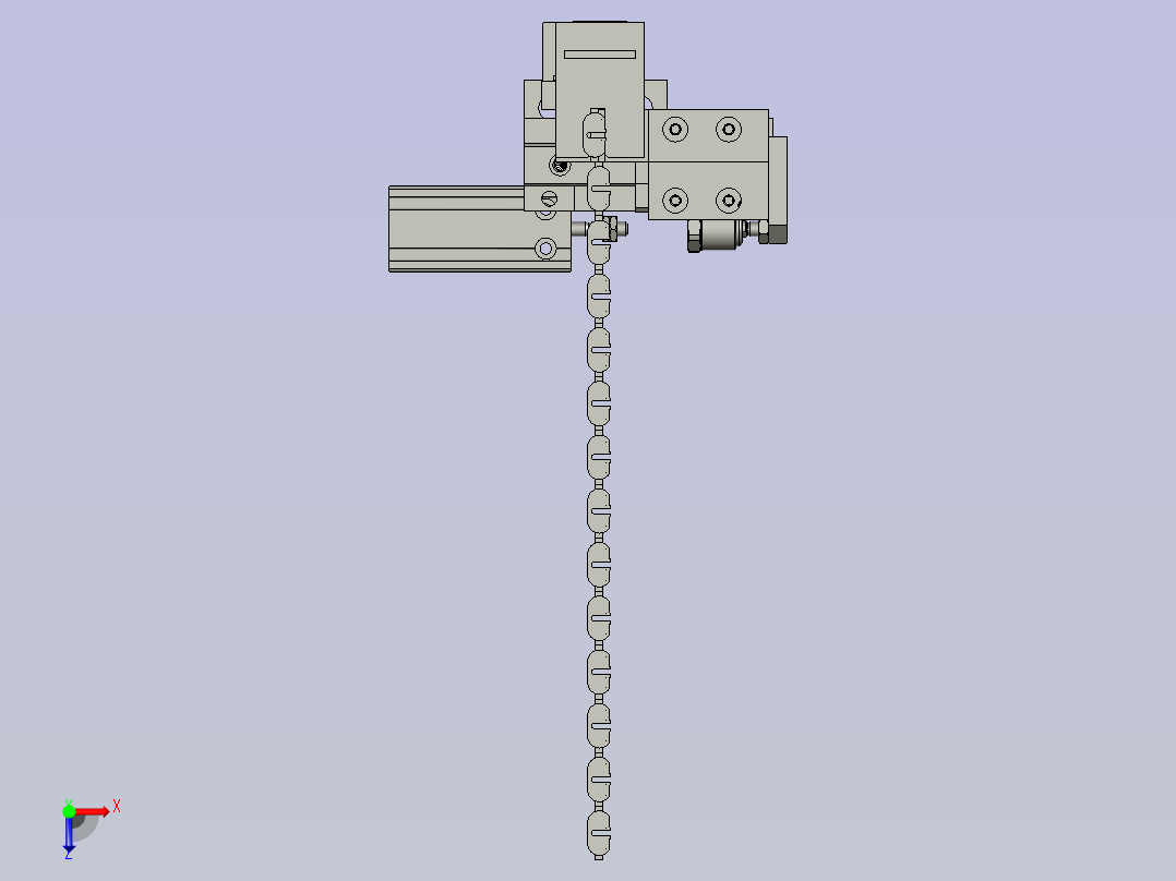 卡扣翻转机构210128俯视图