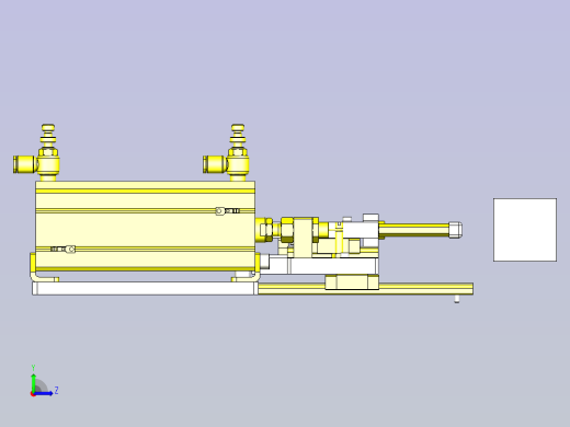 一种推杆过载检测机构3D左视缩略图