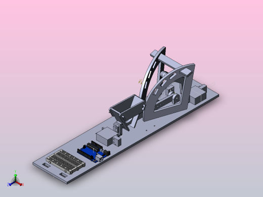 弹射器模型正等轴测缩略图