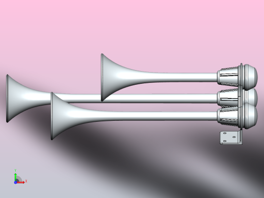 号角喇叭前视缩略图