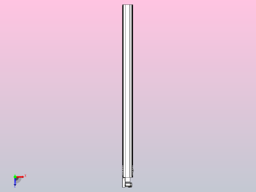 皮带直线轴半封闭可选导轨TPA-HNB-202D-140-L2950-ML-Y-P75-N3俯视缩略图