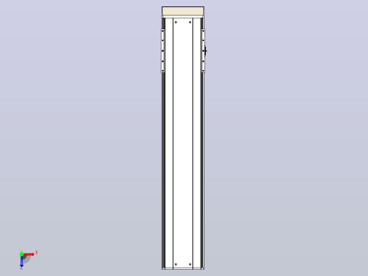 日规模组半封闭丝杆TPA-HNR-220D-3210C-L950-MP-C-P1K-N3俯视缩略图