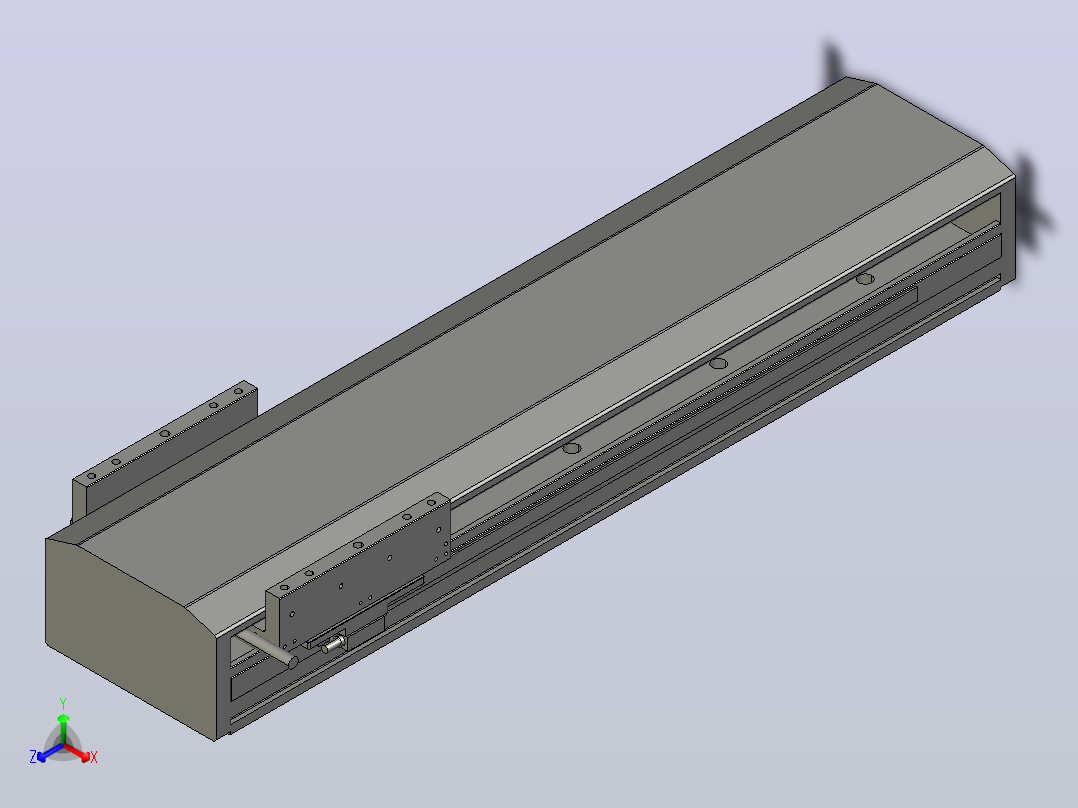 直驱直线电机轴TPA-LNP-140D-P11-L420-C-1-3-C-10-N3(磁栅尺)主视图