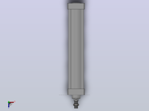 SU标准复动型气缸SU80×450-S--CS1U俯视缩略图