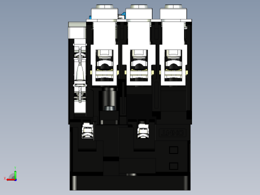 NC1-8011～9511交流接触器三维模型202204后视缩略图