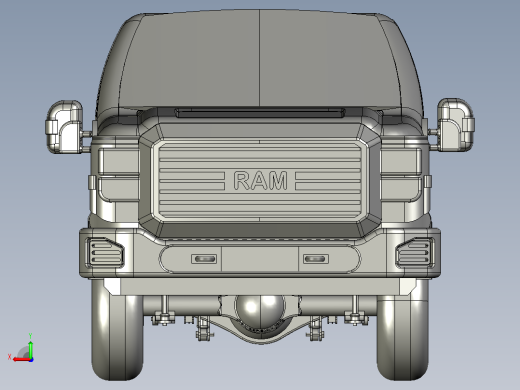 RAM 2500 重型（HD）皮卡车后视缩略图