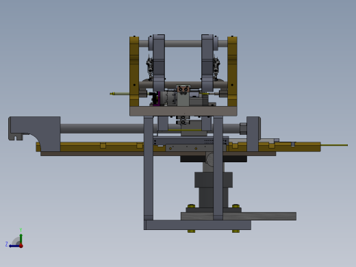 轴零件长度测量机长度测量工装右视缩略图