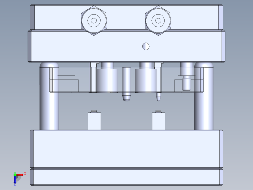 手动切压治具sw17可编辑俯视缩略图