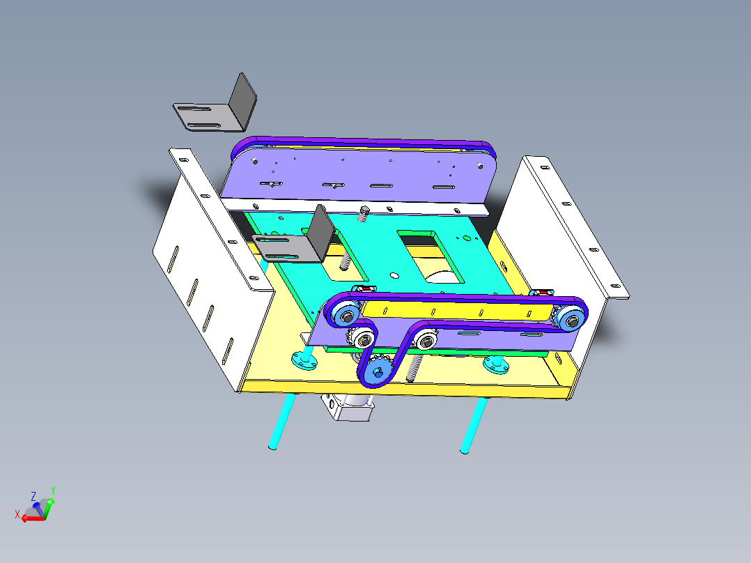 链条式顶升平移机构sw18可编辑