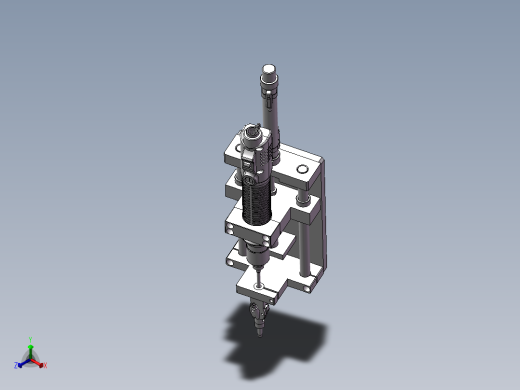 螺丝机电批模组3D图纸H97