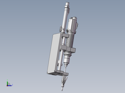 螺丝机电批模组3D图纸H97左视缩略图