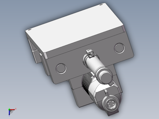 螺丝机电批模组3D图纸H97俯视缩略图