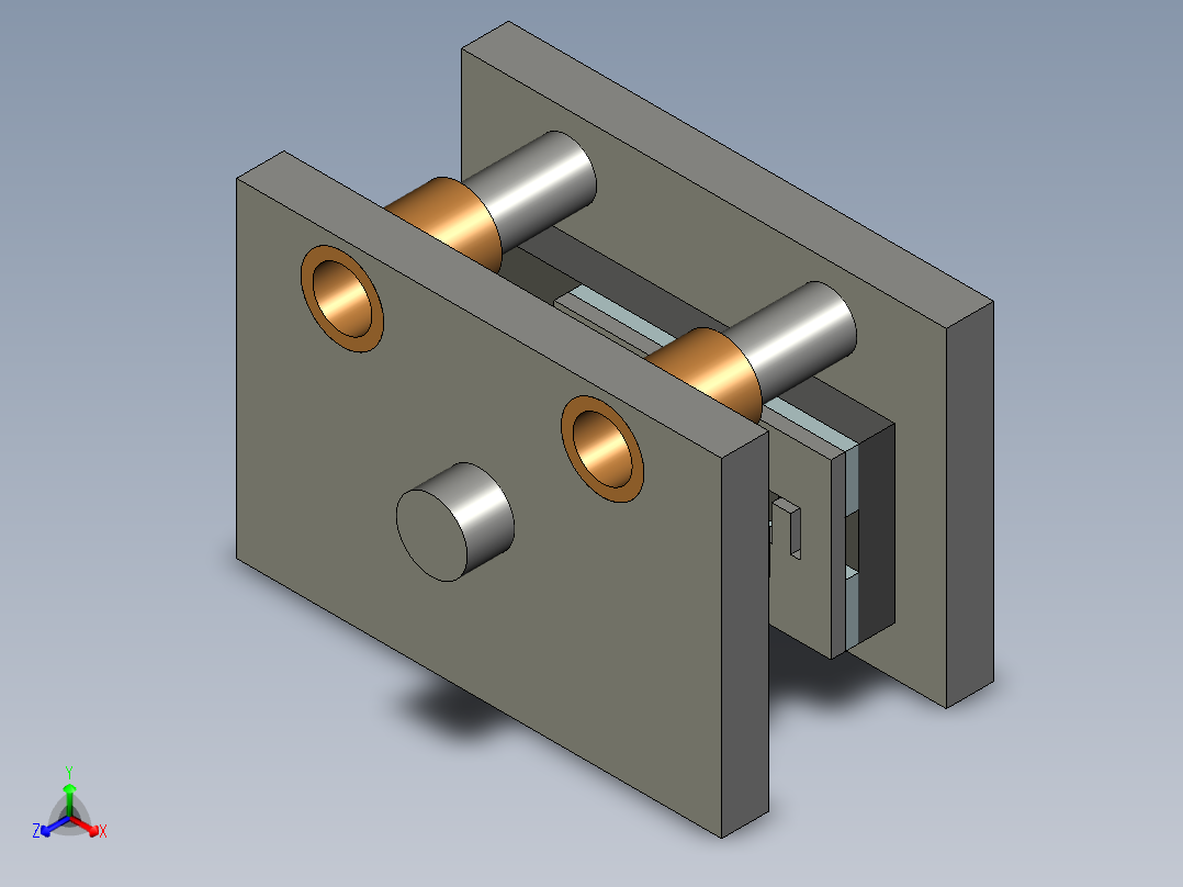 卡片级进模模具设计