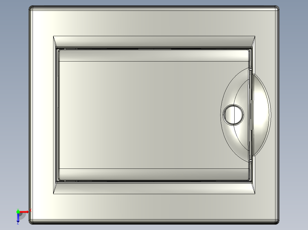 电气柜-81504俯视图