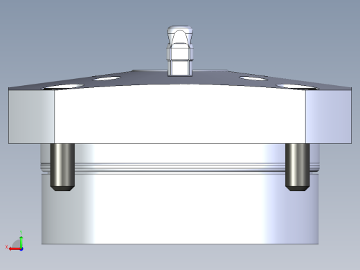 KOSMEKSWH2060-GN多系列多零件图纸模型后视缩略图