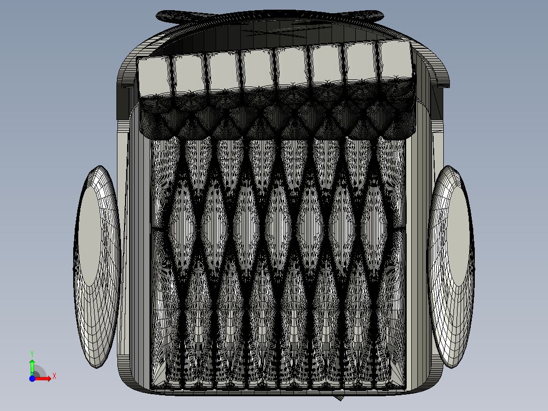办公扶手椅 MICHEL MAN前视图