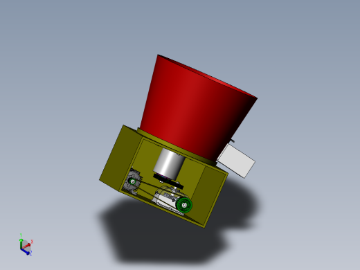 JX208-立式电驱动自动饲料混合搅拌机设计【含三维SolidWorks】