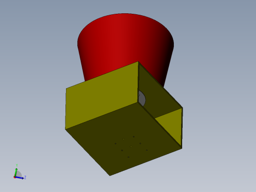 JX208-立式电驱动自动饲料混合搅拌机设计【含三维SolidWorks】左视缩略图