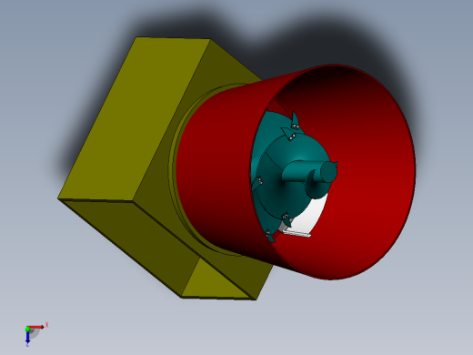 JX208-立式电驱动自动饲料混合搅拌机设计【含三维SolidWorks】俯视缩略图