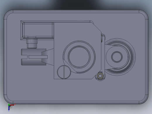 推动架钻扩32孔三维夹具【含三维SolidWorks】俯视缩略图