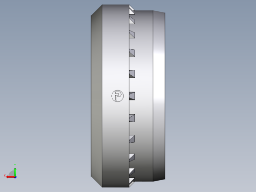 卡套式工业通用硬管接头Progressive_stop_ring_PSR22LX后视缩略图
