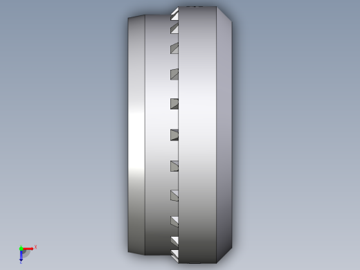 卡套式工业通用硬管接头Progressive_stop_ring_PSR22LX俯视缩略图